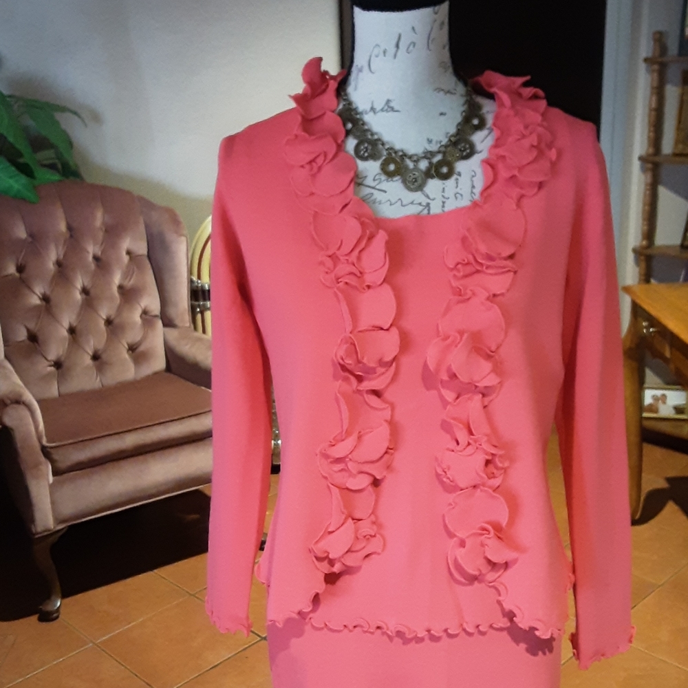 Vintage DANE LEWIS 3 Piece Set Pink - Picture 3 of 12